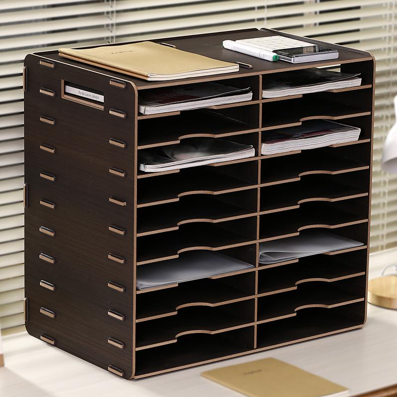 Desktop File Storage Rack: Multi-Layer A4 Wooden Organizer with Large Capacity
Desktop File Storage Rack: Multi-Layer A4 Wooden Organizer with Large Capacity
