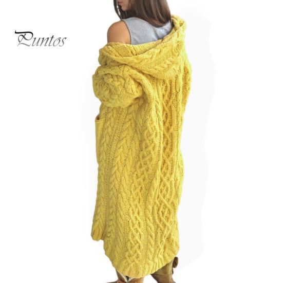 Женская куртка-свитер с карманами, средней длины, с капюшоном, трикотажная скрученная текстура, однотонная, с длинным рукавом, куртка больших размеров, плотная, повседневная верхняя одежда для поездок на работу S жёлтый
Женская куртка-свитер с карманами, средней длины, с капюшоном, трикотажная скрученная текстура, однотонная, с длинным рукавом, куртка больших размеров, плотная, повседневная верхняя одежда для поездок на работу S жёлтый