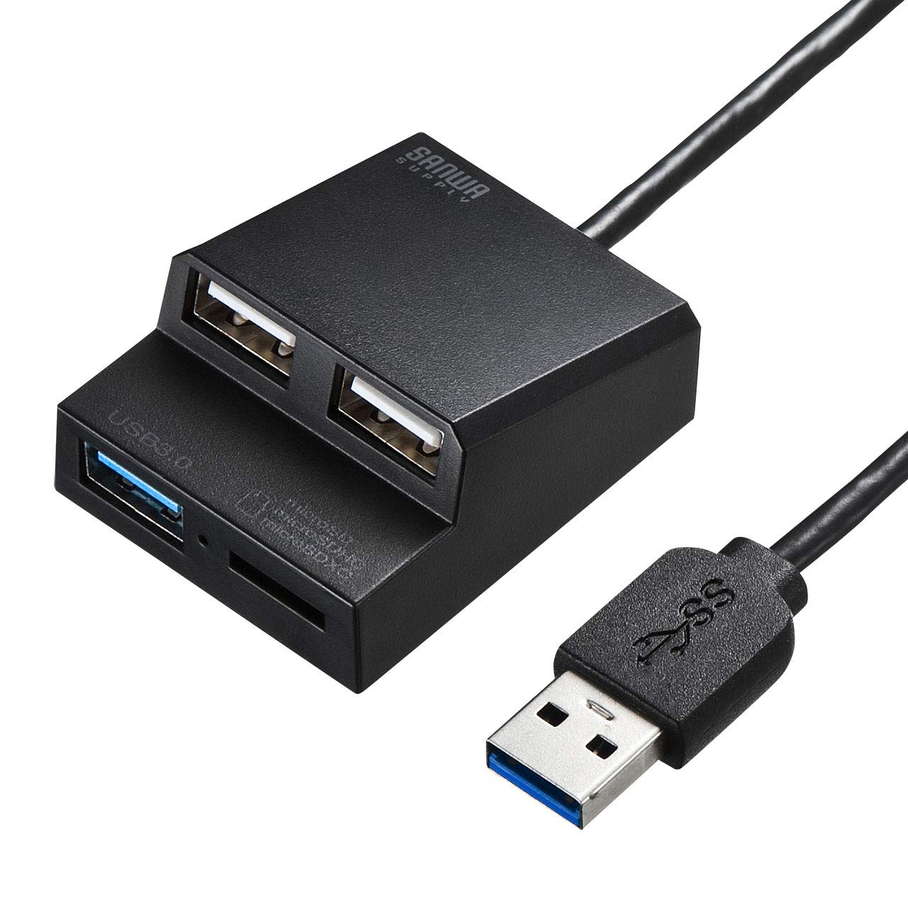 Sanwa Supply комбинированный концентратор с картридером USB3.0+USB2.0 (черный) USB-3HC315BK
Sanwa Supply комбинированный концентратор с картридером USB3.0+USB2.0 (черный) USB-3HC315BK