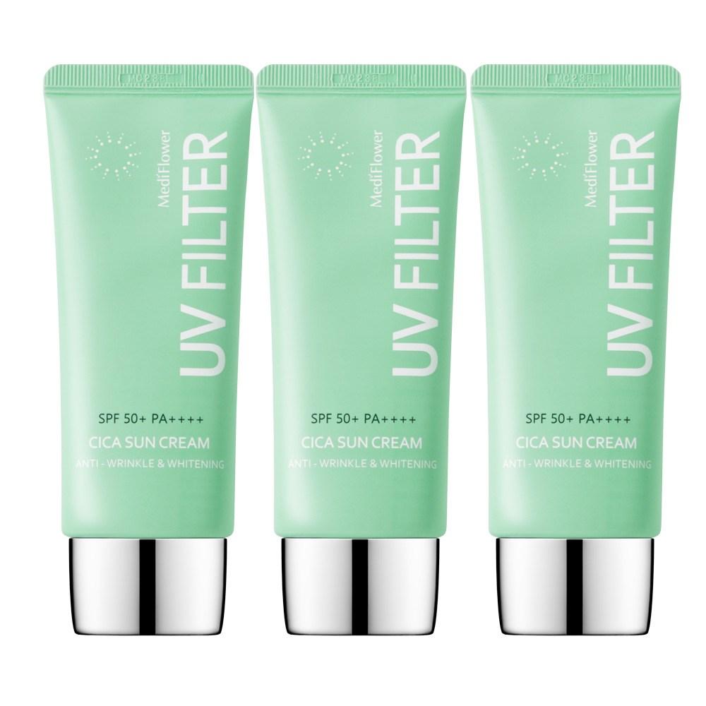MediFlower UV Фільтр Cica Сонцезахисний крем SPF 50+PA++++ 50мл 3PCS
MediFlower UV Фільтр Cica Сонцезахисний крем SPF 50+PA++++ 50мл 3PCS