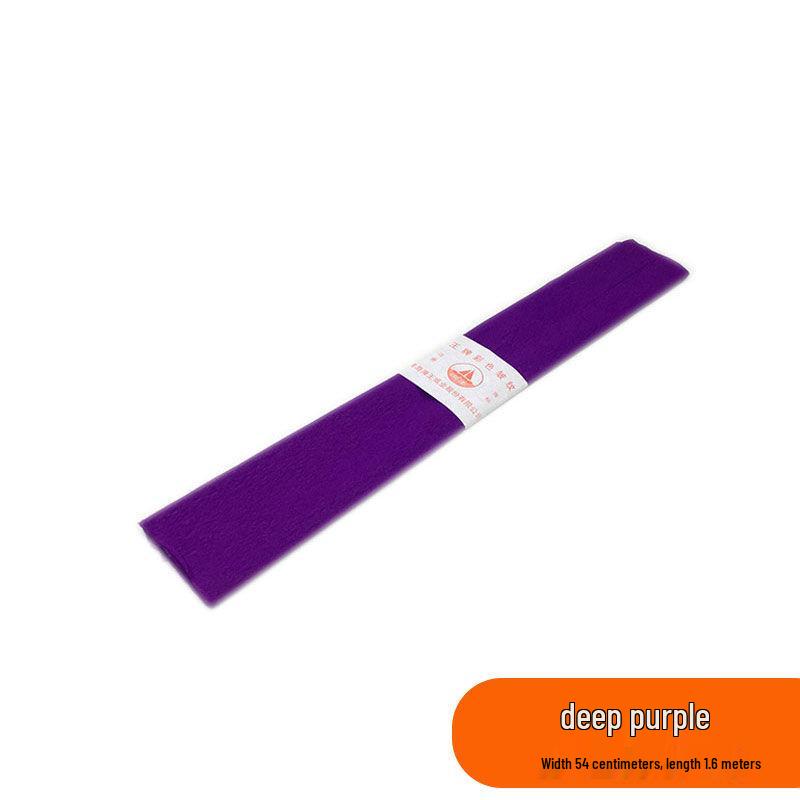 Colorful Crepe Paper for Kids Crafts - Crinkled & Stretchable, 1.6m/2m Long Recommended, Red Flower Brand, 1.6m long
Colorful Crepe Paper for Kids Crafts - Crinkled & Stretchable, 1.6m/2m Long Recommended, Red Flower Brand, 1.6m long