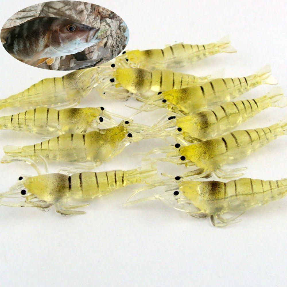 Portable Creative Sea Fishing Soft Shrimp Fake Bait Fishing Lures Prawn Lure Hook Worm Silicone
Portable Creative Sea Fishing Soft Shrimp Fake Bait Fishing Lures Prawn Lure Hook Worm Silicone