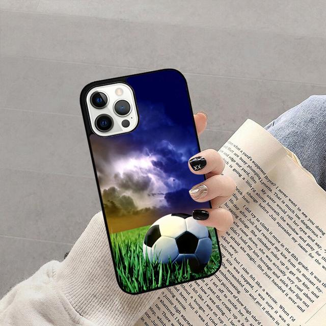 Soccer Ball Football Futbol Phone Case Back Cover for iPhone 17 Air 16 15 14 13 11 12 Pro Max Plus Shell Coque iPhone 13
Soccer Ball Football Futbol Phone Case Back Cover for iPhone 17 Air 16 15 14 13 11 12 Pro Max Plus Shell Coque iPhone 13