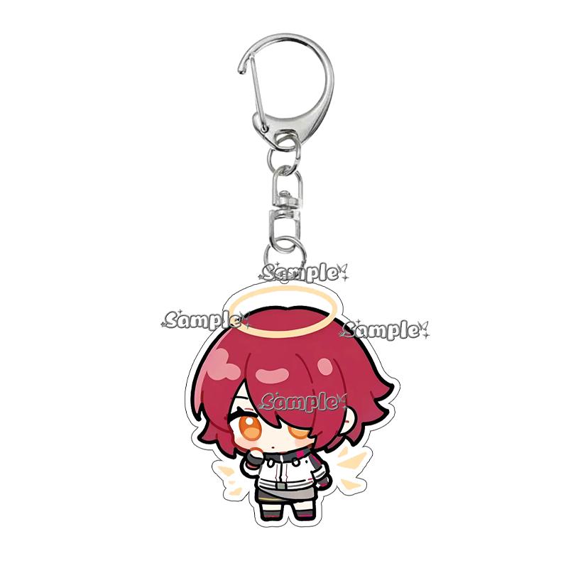 Fashion Q-version Figure Acrylic Keychain Ornaments Anime Cartoon Creative Girls Bag Charm Hanging Decoration Keyring Gifts Toy about 5cm
Fashion Q-version Figure Acrylic Keychain Ornaments Anime Cartoon Creative Girls Bag Charm Hanging Decoration Keyring Gifts Toy about 5cm
