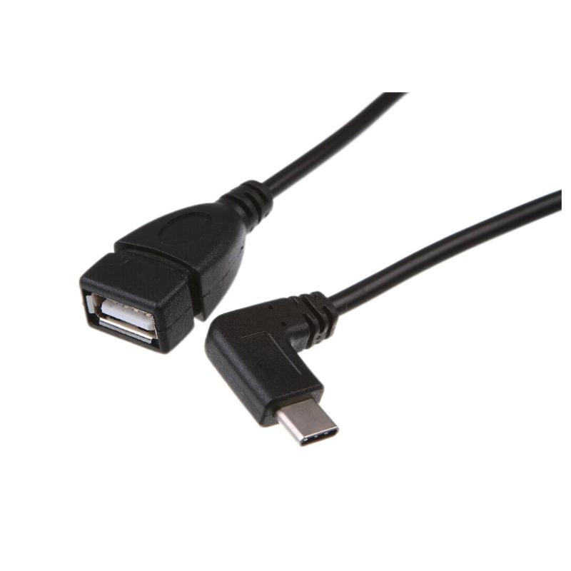 90 Degree Right Angle USB Type-C Male to USB 2.0 Female OTG Data Cable Phone Laptop Adapter Cord As Shown A
90 Degree Right Angle USB Type-C Male to USB 2.0 Female OTG Data Cable Phone Laptop Adapter Cord As Shown A
