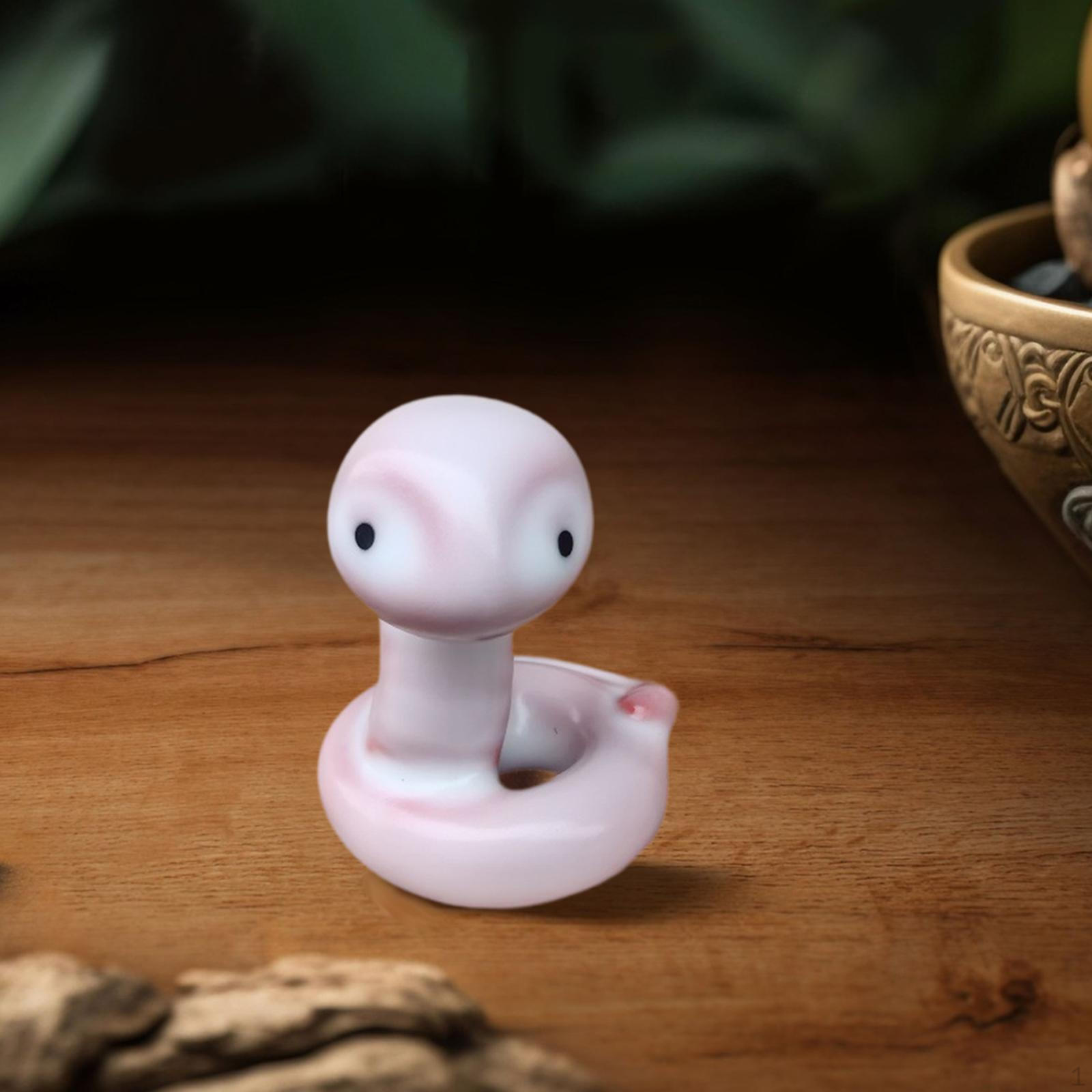 Ceramic Snake Figurine Sculpture Collectible Cute Portable Small Ornament Tea Pet for Desktop
Ceramic Snake Figurine Sculpture Collectible Cute Portable Small Ornament Tea Pet for Desktop
