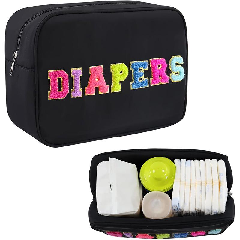 Nylon Letter Patch Multi-Functional Makeup & Diaper Bag – Large Capacity for Travel чёрный
Nylon Letter Patch Multi-Functional Makeup & Diaper Bag – Large Capacity for Travel чёрный