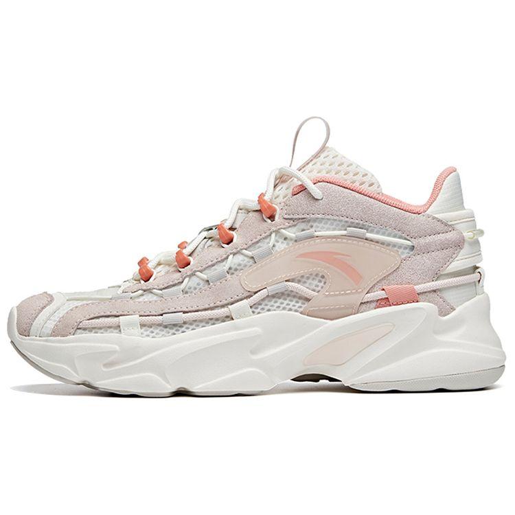 Anta Walker Fabric Synthetic Leather Shock Absorbing Non-Slip Wear-Resistant Breathable Low-Top Dad Shoes Women sneakers White Pink 122028889-1
Anta Walker Fabric Synthetic Leather Shock Absorbing Non-Slip Wear-Resistant Breathable Low-Top Dad Shoes Women sneakers White Pink 122028889-1