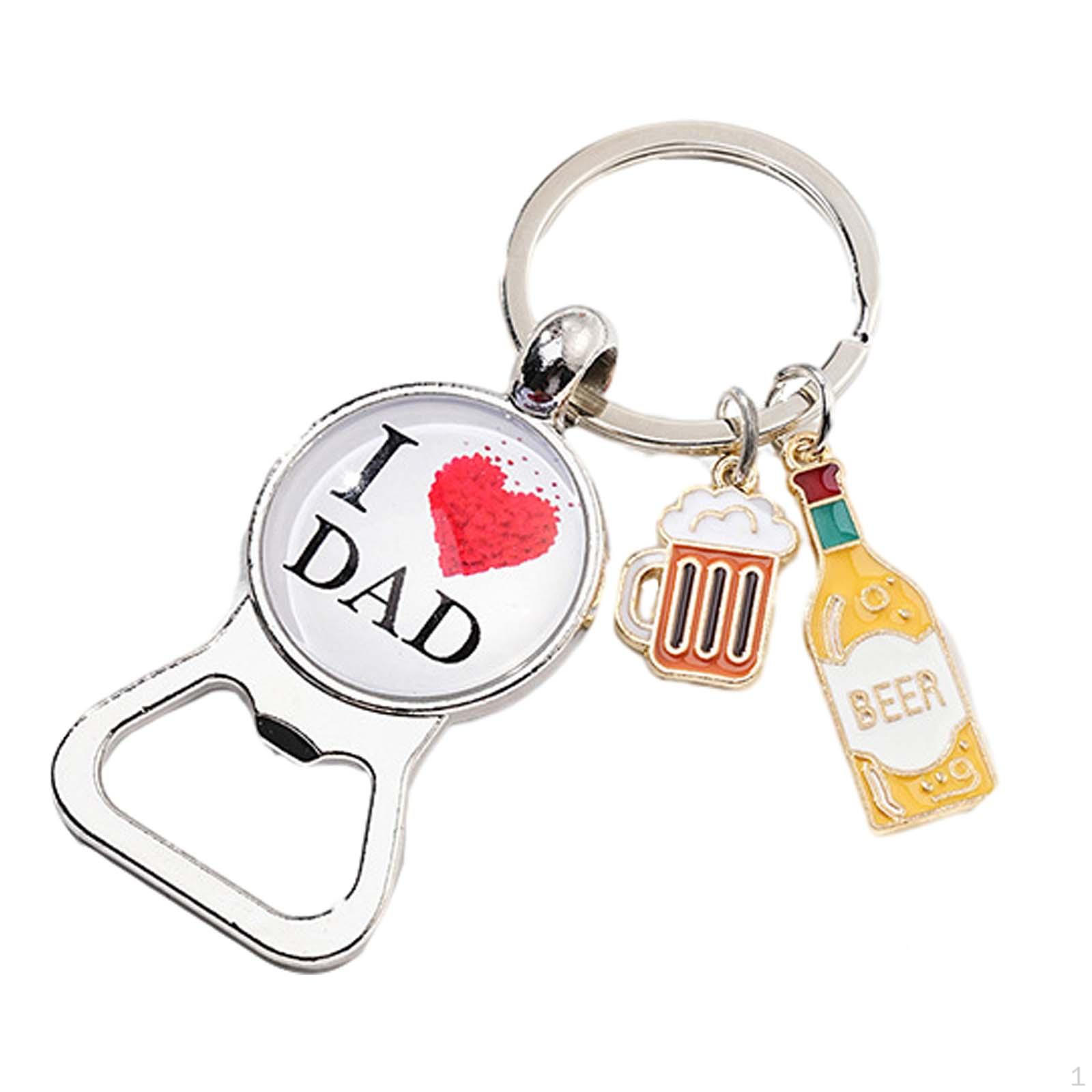 Брелок с открывалкой для бутылок, подарок на день отца, креативный автомобильный брелок для ключей, сумка для папы, подвеска, металл Style F
Брелок с открывалкой для бутылок, подарок на день отца, креативный автомобильный брелок для ключей, сумка для папы, подвеска, металл Style F