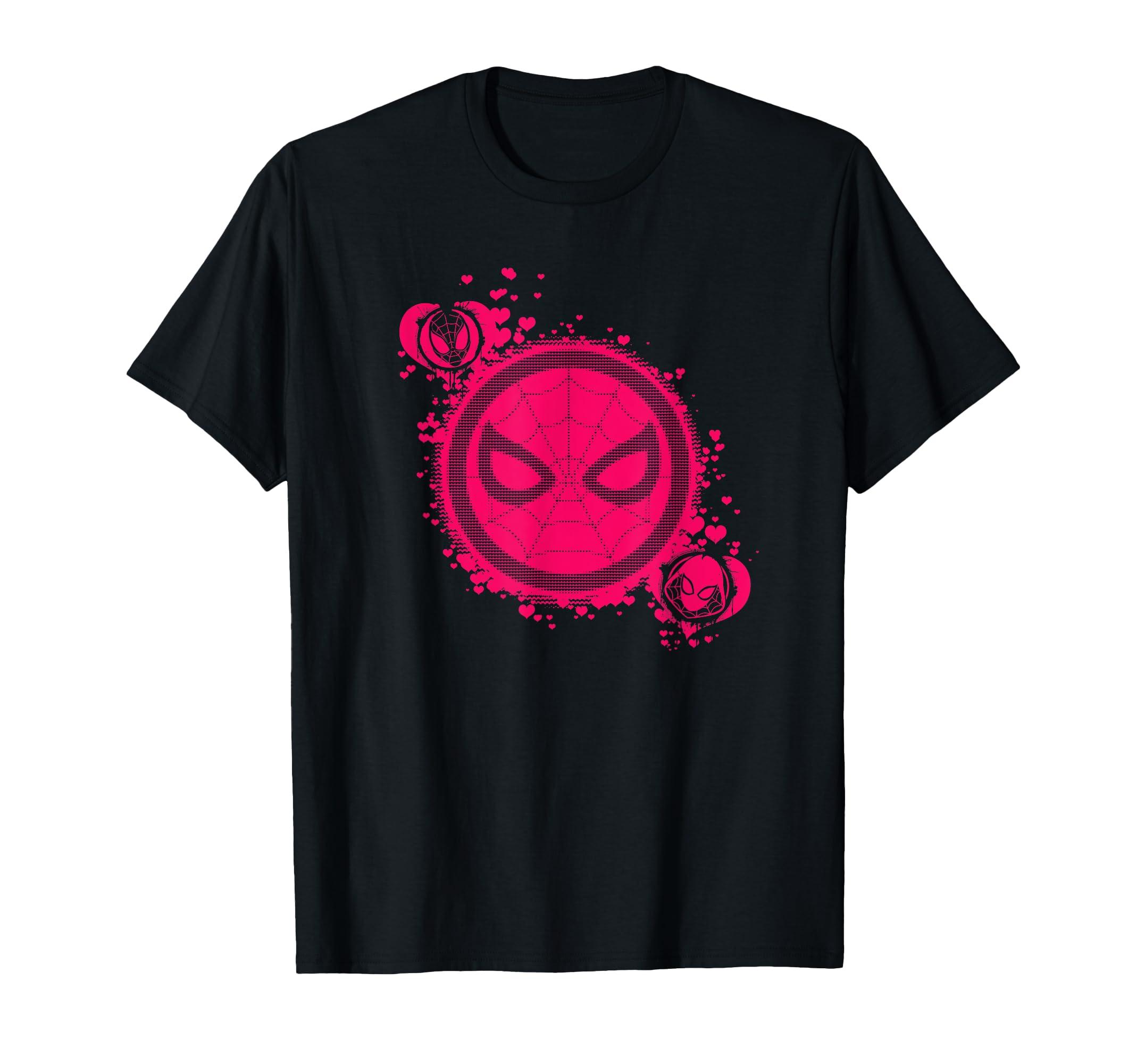 Marvel Spider-Man and Ghost Spider-Heart Valentine s Day T-Shirt
Marvel Spider-Man and Ghost Spider-Heart Valentine s Day T-Shirt