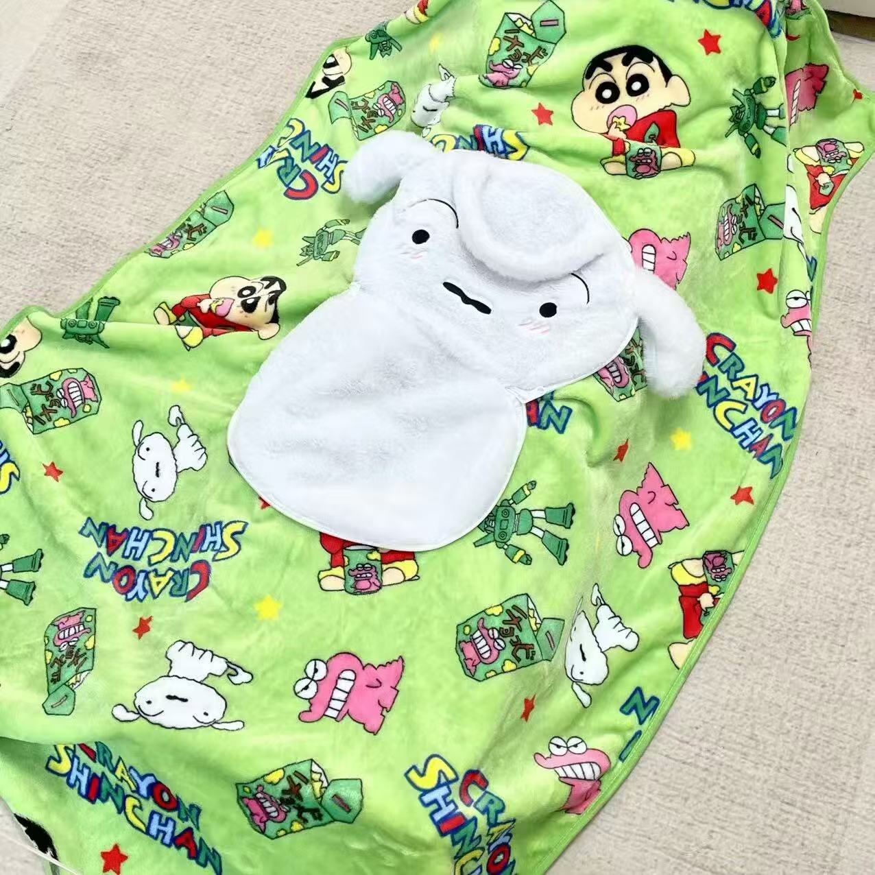 Cute Crayon Shin chan Pillow Bedding Dual purpose Office Napping Pillow Blanket Car Blanket 2-in-1 Pillow open size1X1.5M
Cute Crayon Shin chan Pillow Bedding Dual purpose Office Napping Pillow Blanket Car Blanket 2-in-1 Pillow open size1X1.5M