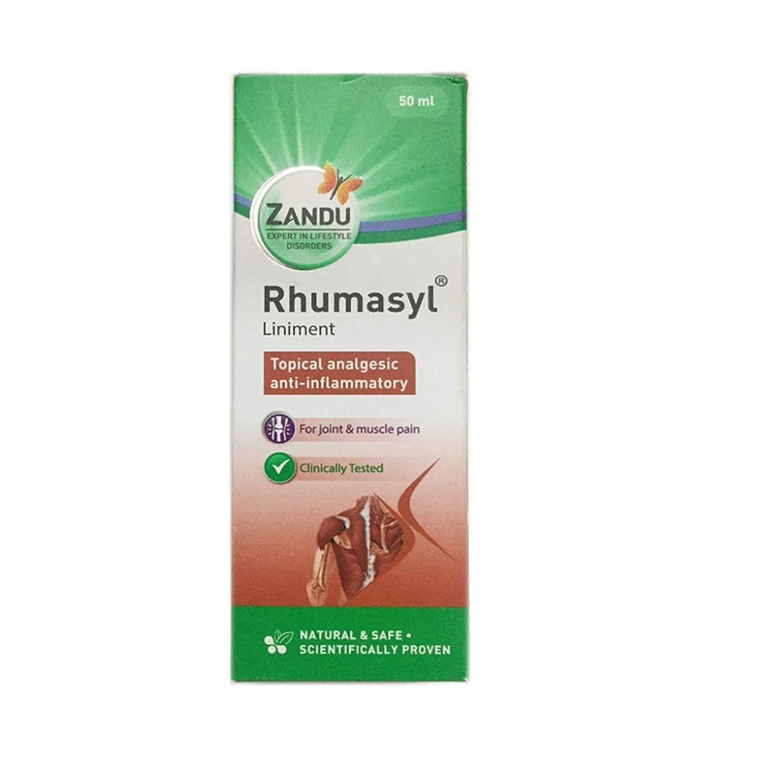 Zandu AyuHeal Rhumasyl Herbal Liniment Oil 50 ml Pack Of 2 Fast Absorbing Body Massage Oil For Daily Comfort And Active Routine
Zandu AyuHeal Rhumasyl Herbal Liniment Oil 50 ml Pack Of 2 Fast Absorbing Body Massage Oil For Daily Comfort And Active Routine