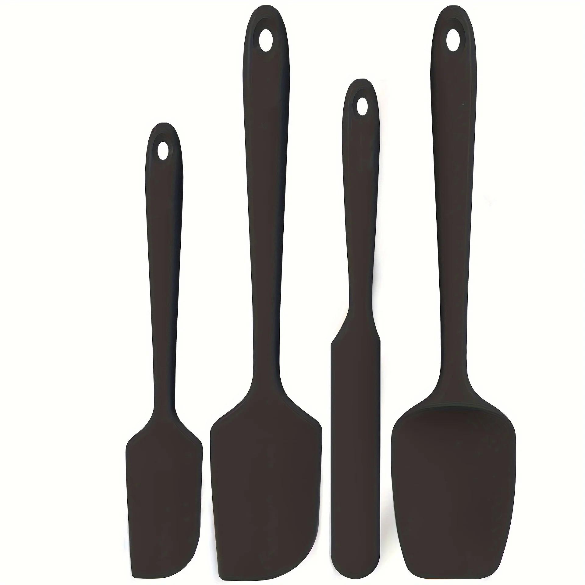 4-Piece Heat-Resistant Silicone Spatula Set - Kitchen Baking Utensils with Cream Scraper for Cooking Mixing Safe Tools
4-Piece Heat-Resistant Silicone Spatula Set - Kitchen Baking Utensils with Cream Scraper for Cooking Mixing Safe Tools