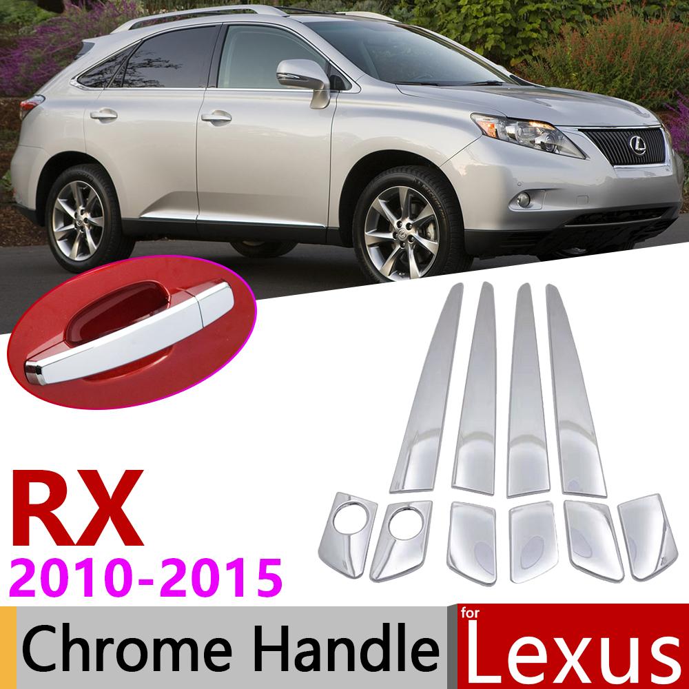 Для Lexus RX AL10 350 450h F 2010 ~ 2015 Хромированная внешняя дверная ручка, автомобильные аксессуары, набор накладок, 2011 2012 2013
Для Lexus RX AL10 350 450h F 2010 ~ 2015 Хромированная внешняя дверная ручка, автомобильные аксессуары, набор накладок, 2011 2012 2013