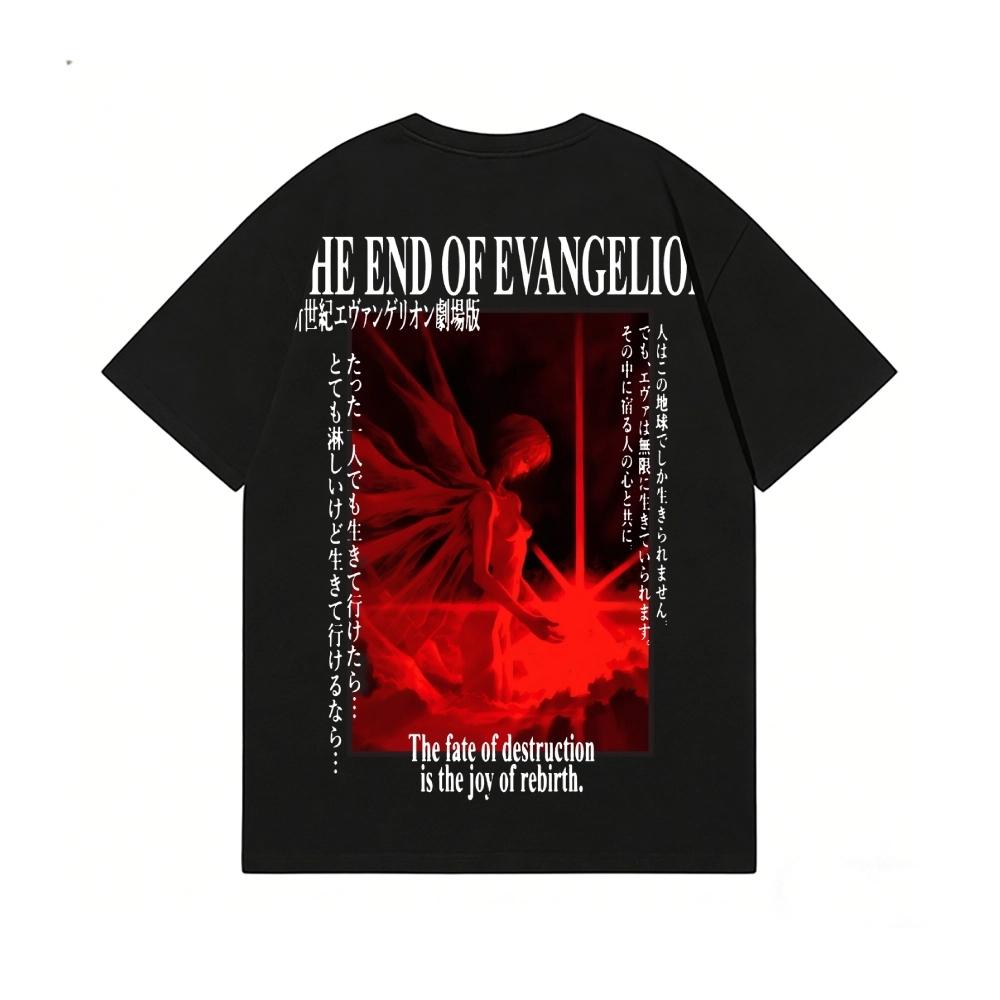 Хлопковая футболка с принтом Neon Genesis Evangelion, уличная одежда, мужская одежда, летняя футболка S
Хлопковая футболка с принтом Neon Genesis Evangelion, уличная одежда, мужская одежда, летняя футболка S
