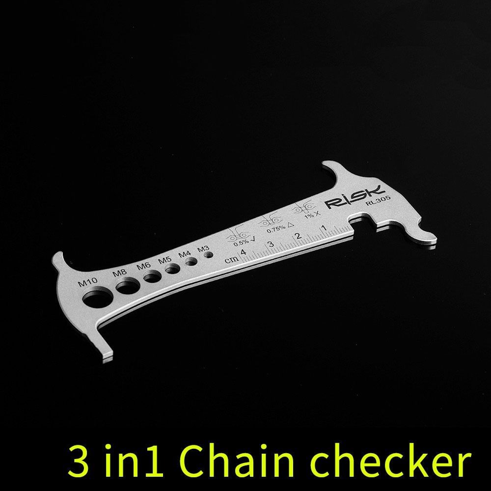 Tool Chain Gauge Tool Chain Measuring Ruler Bike Chain Tool Repair Tool Bicycle Chain Checker
Tool Chain Gauge Tool Chain Measuring Ruler Bike Chain Tool Repair Tool Bicycle Chain Checker