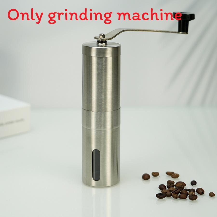 Highquality Stainless Steel Manual Coffee Grinder With Removable Hand Crank For Fresh Ground Coffee Lovers Silvery,L
Highquality Stainless Steel Manual Coffee Grinder With Removable Hand Crank For Fresh Ground Coffee Lovers Silvery,L