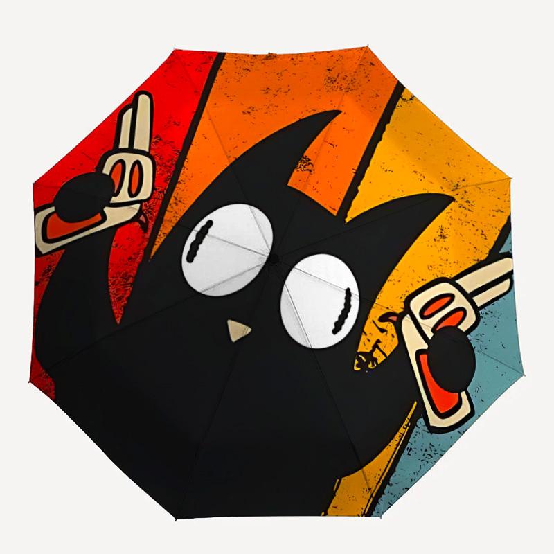 1pc Gangster Cat Automatic Open/close Umbrella, 8-Rib sturdy structure, Portable Travel Umbrella, Parties, Everyday Use, 11100
1pc Gangster Cat Automatic Open/close Umbrella, 8-Rib sturdy structure, Portable Travel Umbrella, Parties, Everyday Use, 11100