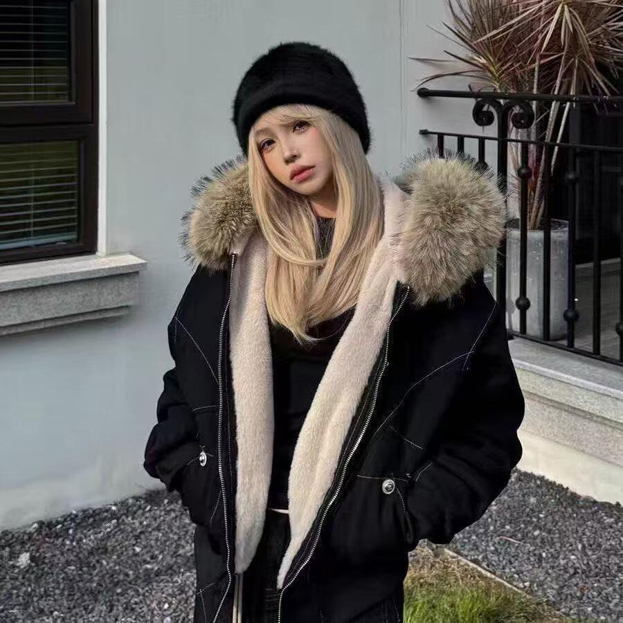2025 Unisex American Retro Bald Eagle Cotton Jacket with Fur Collar Hood XL чорний
2025 Unisex American Retro Bald Eagle Cotton Jacket with Fur Collar Hood XL чорний