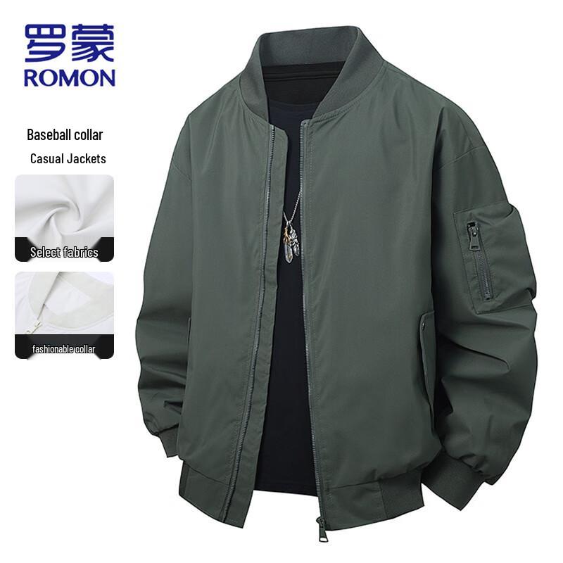 ROMON Men s Fall Baseball Collar Casual Jacket XL
ROMON Men s Fall Baseball Collar Casual Jacket XL