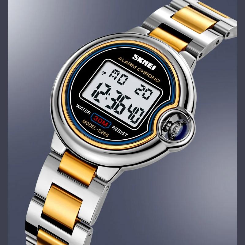 Luxury Stainless Steel Sports Watches Waterproof Alarm Clock Digital Watch for Men LED Display Mens Wristwatches Reloj Mujer срібний
Luxury Stainless Steel Sports Watches Waterproof Alarm Clock Digital Watch for Men LED Display Mens Wristwatches Reloj Mujer срібний