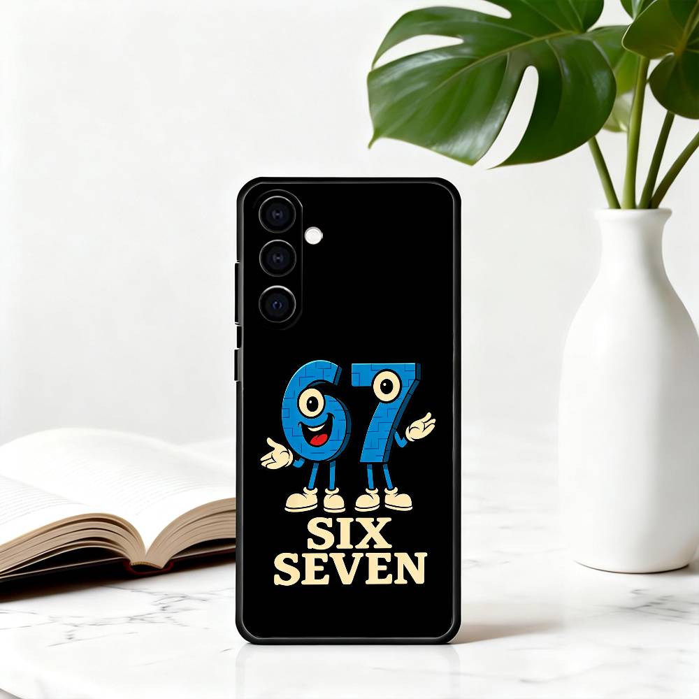 Six Seven 67 SS Phone Case Black Silicone Soft For Samsung Galaxy A73,A72,A71,A70,A53,A52,A51 Samsung a51 4g
Six Seven 67 SS Phone Case Black Silicone Soft For Samsung Galaxy A73,A72,A71,A70,A53,A52,A51 Samsung a51 4g