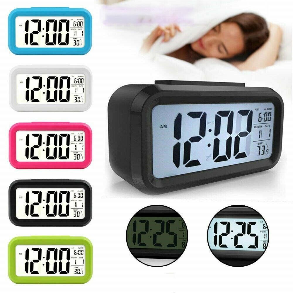 Nightlight Temperature Calendar Backlight Alarm Clock LED Digital Electronic Clock Number Clock
Nightlight Temperature Calendar Backlight Alarm Clock LED Digital Electronic Clock Number Clock