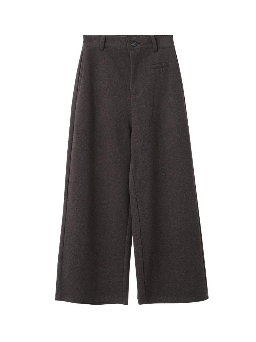 Women s High-Waist Wide-Leg Velvet Wool Pants in Advanced Gray (11103) Medium
Women s High-Waist Wide-Leg Velvet Wool Pants in Advanced Gray (11103) Medium