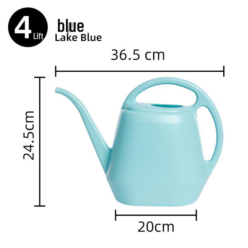4L Large Capacity Long Spout Plastic Watering Can for Household and Garden Use ціан
4L Large Capacity Long Spout Plastic Watering Can for Household and Garden Use ціан