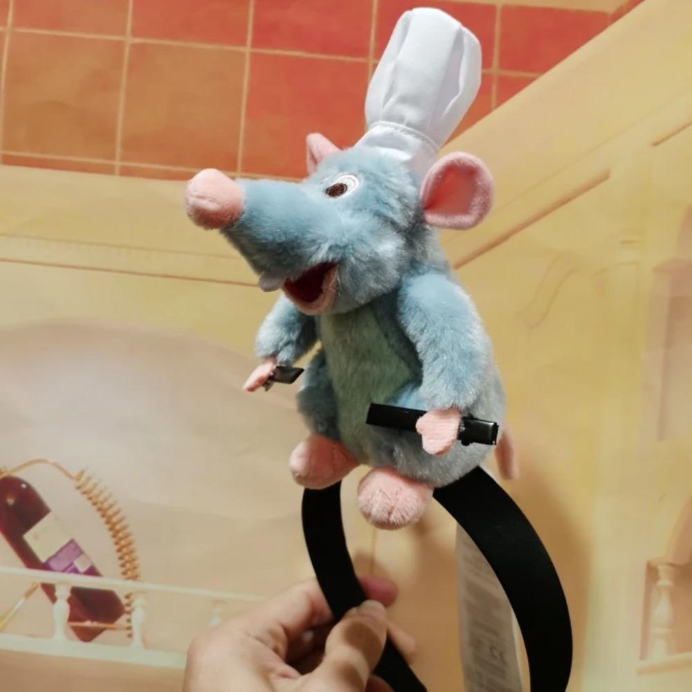 Cartoon Mouse Plush Doll Headband Cartoon Wide-brimmed Hairpin Kawaii Ratatouille Hairband Girl Blue
Cartoon Mouse Plush Doll Headband Cartoon Wide-brimmed Hairpin Kawaii Ratatouille Hairband Girl Blue