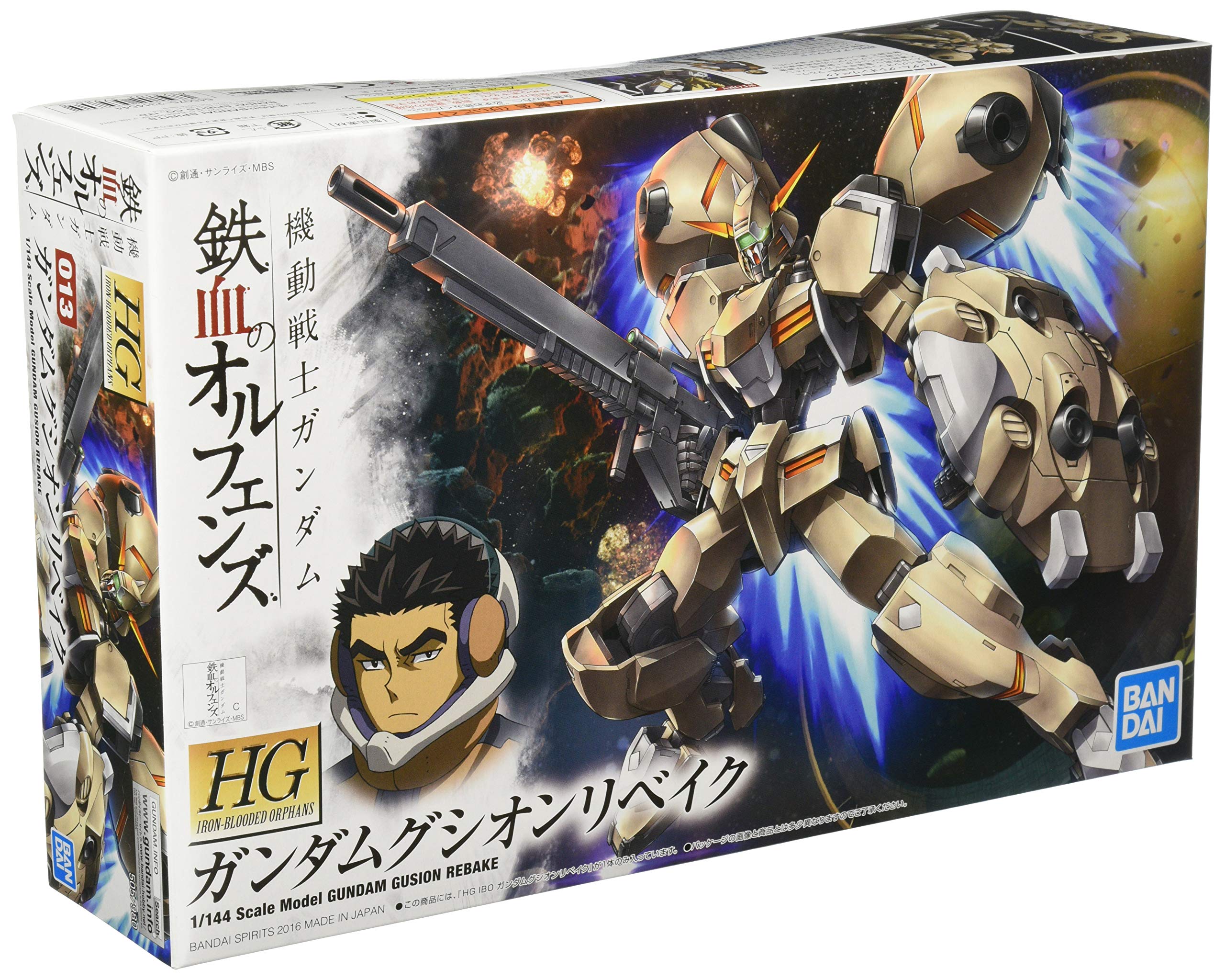 HG Mobile Suit Gundam Iron-Blooded Orphans Gundam Gusion Rebake масштабная пластиковая модель с цветовой кодировкой 1/144
HG Mobile Suit Gundam Iron-Blooded Orphans Gundam Gusion Rebake масштабная пластиковая модель с цветовой кодировкой 1/144