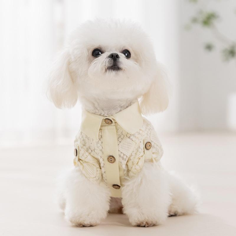 Spring and summer dog clothes hollow polo collar pet clothing medium and small dog than bear teddy spring and summer cat clothes XXL (recommended weight 11-7.5 kg)
Spring and summer dog clothes hollow polo collar pet clothing medium and small dog than bear teddy spring and summer cat clothes XXL (recommended weight 11-7.5 kg)