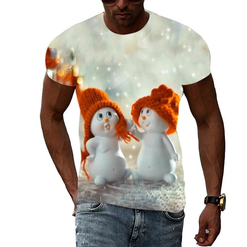 Летний новый стиль, 3D-печать, рождественский снеговик, мужская футболка для фитнеса, свободная футболка с круглым вырезом и короткими рукавами, модная вечерние унисекс, уличная одежда S
Летний новый стиль, 3D-печать, рождественский снеговик, мужская футболка для фитнеса, свободная футболка с круглым вырезом и короткими рукавами, модная вечерние унисекс, уличная одежда S