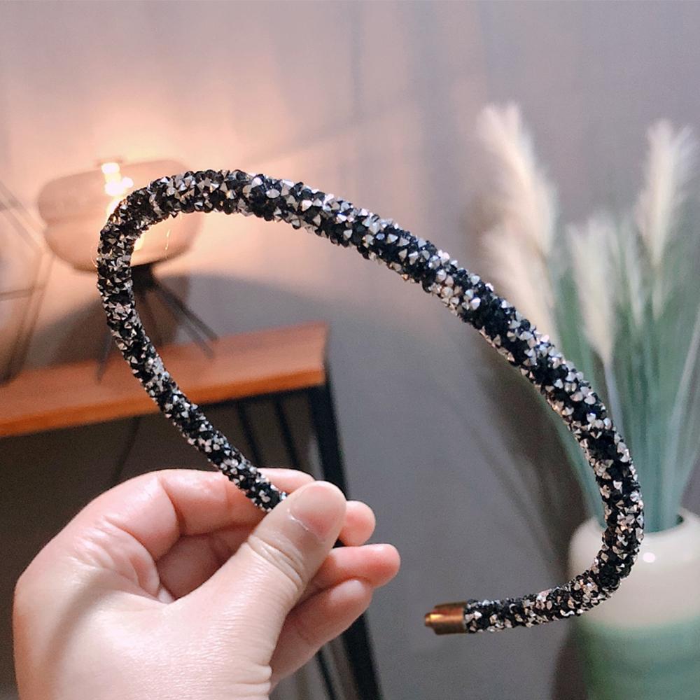 Girls Women Crystal Hair Accessories Headwear Shinny Headband Beads Bezel Hairband Headhoop чорний
Girls Women Crystal Hair Accessories Headwear Shinny Headband Beads Bezel Hairband Headhoop чорний
