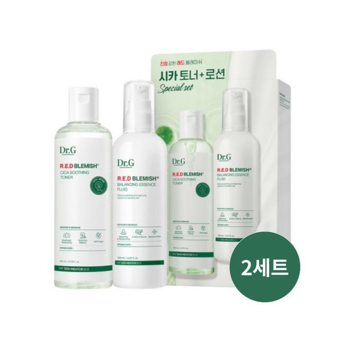 Dr.G Red Blemish Cica Toner 200ml + Lotion 150ml Set (2 sets) /sj (19774124)
Dr.G Red Blemish Cica Toner 200ml + Lotion 150ml Set (2 sets) /sj (19774124)
