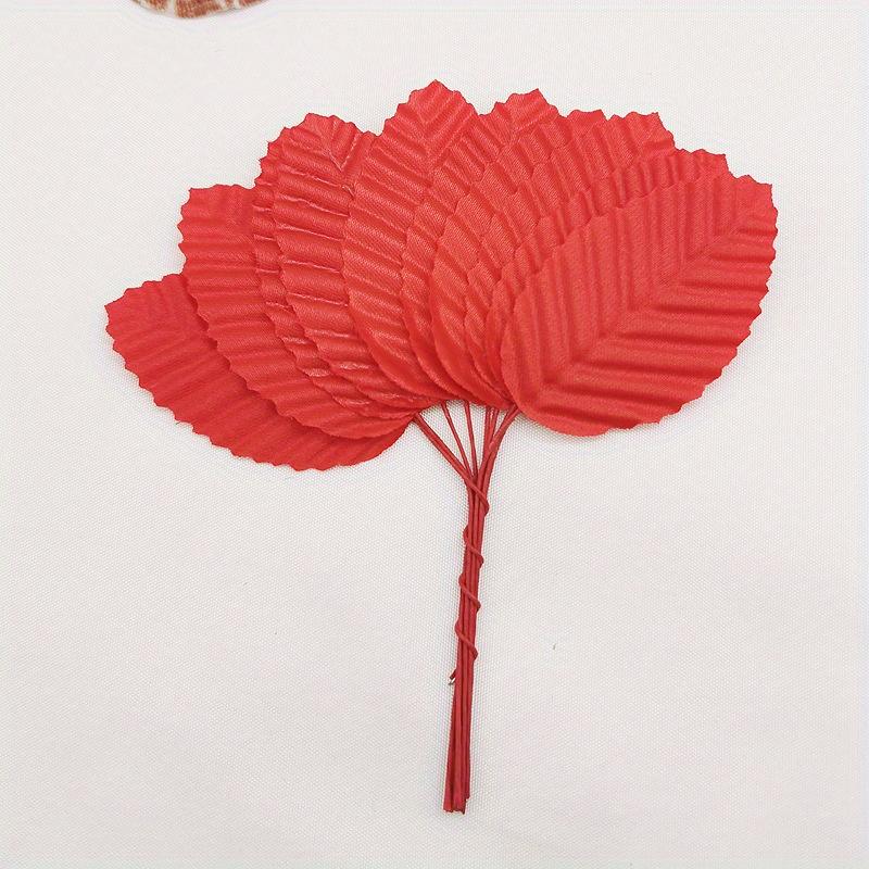 Vivid Fabric Artificial Leaves with Stems - Wired Artificial Leaves in Different Colors for DIY Bouquets, Wreaths, and Home Wedding Decorations червоний
Vivid Fabric Artificial Leaves with Stems - Wired Artificial Leaves in Different Colors for DIY Bouquets, Wreaths, and Home Wedding Decorations червоний