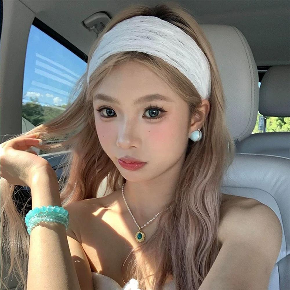 Hollow-out Elastic Hair Wrap Breathable Hair Accessories Elegant Mesh Lace Headband for Women білий
Hollow-out Elastic Hair Wrap Breathable Hair Accessories Elegant Mesh Lace Headband for Women білий