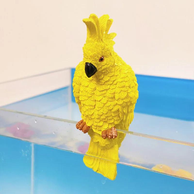 Resin Artificial Parrot Decoration Aquarium Decor Simulated Birds For Fish Tank Resin Ornaments Fish Tank Background Beautiful 12cmx4cm
Resin Artificial Parrot Decoration Aquarium Decor Simulated Birds For Fish Tank Resin Ornaments Fish Tank Background Beautiful 12cmx4cm