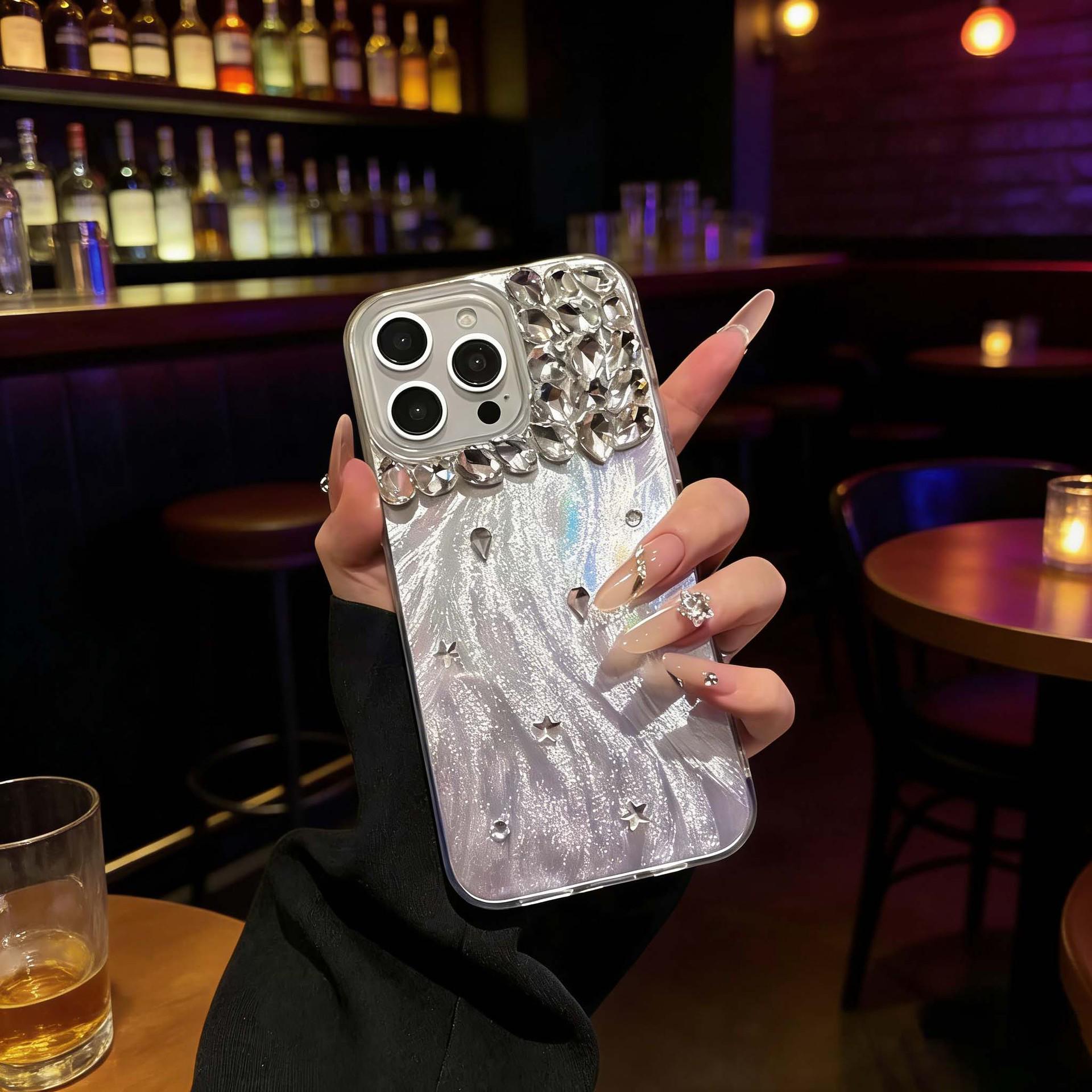 Luxury Rhinestone Half-Diamond Gauze Case for iPhone 17 Pro Max - Stylish, Light, and Personalized for Girls iPhone 14
Luxury Rhinestone Half-Diamond Gauze Case for iPhone 17 Pro Max - Stylish, Light, and Personalized for Girls iPhone 14