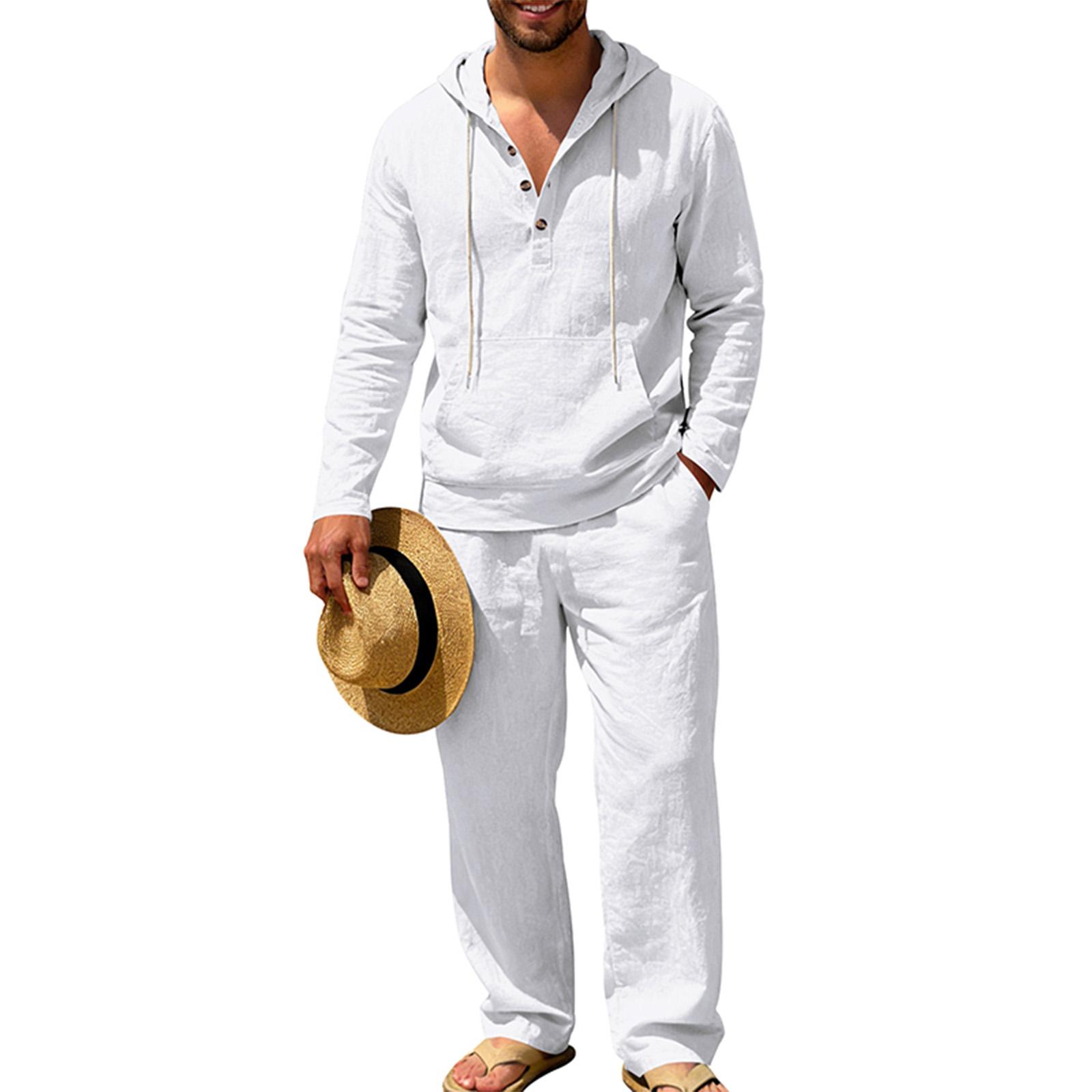 Men s Cotton And Linen Casual Short-Sleeve And Shorts Set XL білий
Men s Cotton And Linen Casual Short-Sleeve And Shorts Set XL білий