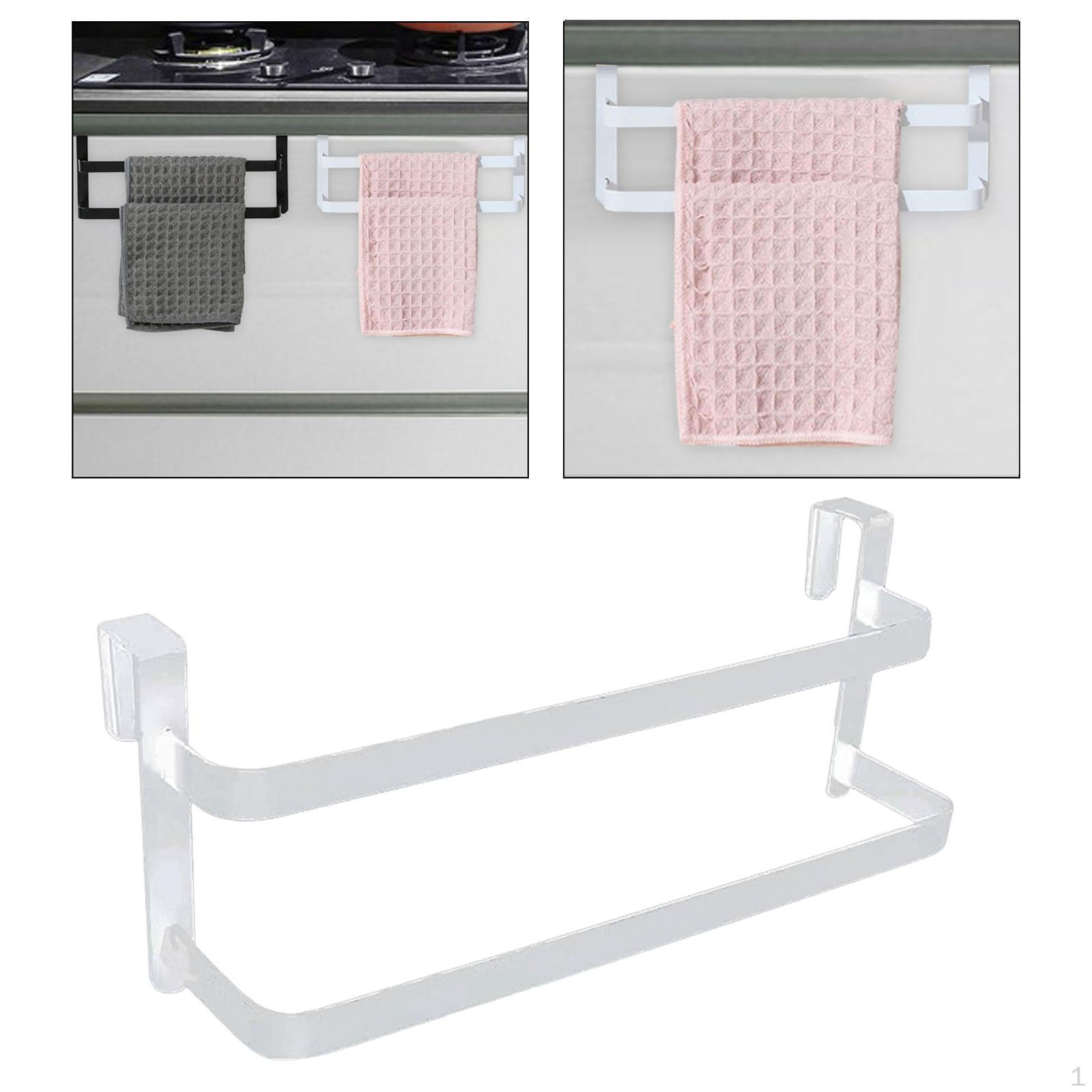 Держатель для кухонного полотенца на дверцу шкафа, Уровневая полка для полотенец белый
Держатель для кухонного полотенца на дверцу шкафа, Уровневая полка для полотенец белый