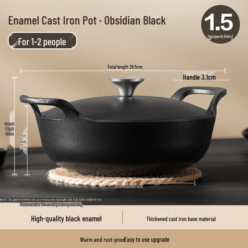 Supor ET22ALAF01 Non-stick Enamel Cast Iron Pot for Stews, Stir-fry, and Rice. 22 cm
Supor ET22ALAF01 Non-stick Enamel Cast Iron Pot for Stews, Stir-fry, and Rice. 22 cm