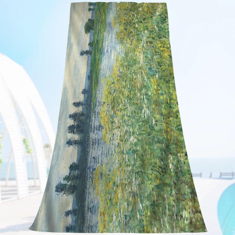Monet Artwork Canvas Painting Anime Beach Swimming Towel Soft Absorbent Washcloth Children s Gifts For Kids Travel Camping Gym W40*H60(CM)
Monet Artwork Canvas Painting Anime Beach Swimming Towel Soft Absorbent Washcloth Children s Gifts For Kids Travel Camping Gym W40*H60(CM)