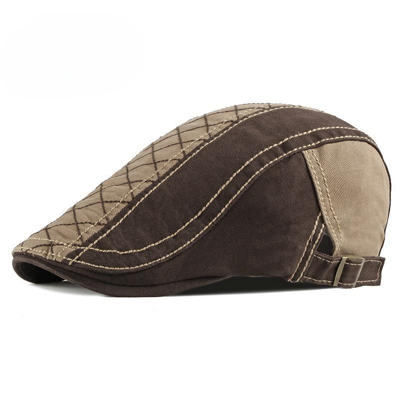 Vintage Cotton Patchwork Beret Hat for Men Women Diamond Lattice Flat Cap Korean Style Newsboy Cap Individual Sun Protection Duckbill Hat 55-60cm хаки
Vintage Cotton Patchwork Beret Hat for Men Women Diamond Lattice Flat Cap Korean Style Newsboy Cap Individual Sun Protection Duckbill Hat 55-60cm хаки