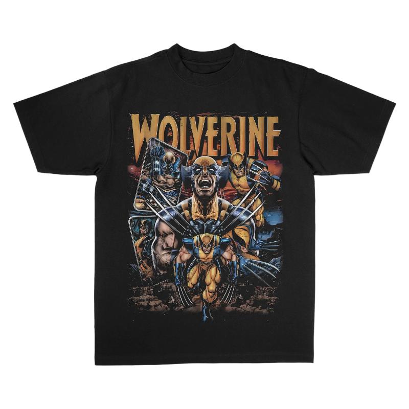 Wolverine Retro Punk Graphic TShirt Oversized Cotton Casual Crew Neck Short Sleeve Tee for Men and Women Marvel M
Wolverine Retro Punk Graphic TShirt Oversized Cotton Casual Crew Neck Short Sleeve Tee for Men and Women Marvel M