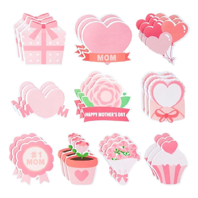 10Pcs Removable Stick Memo Pad Set Heart Shape Designs Memo Notepads Self-Adhesive Stick Notes Pad Self-Stick Note Pad 1
10Pcs Removable Stick Memo Pad Set Heart Shape Designs Memo Notepads Self-Adhesive Stick Notes Pad Self-Stick Note Pad 1