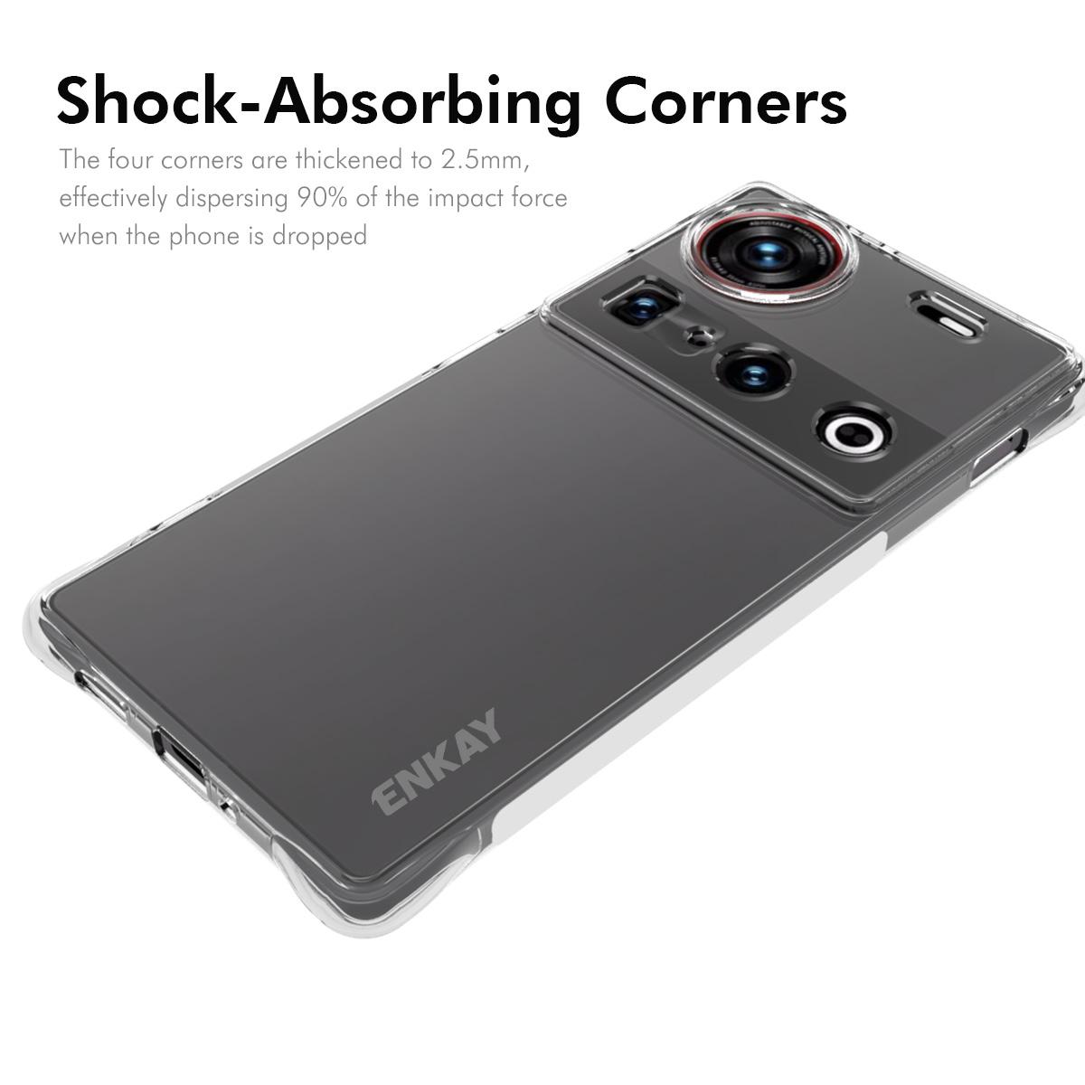 For ZTE nubia Z70 Ultra 5G Clear Phone Case ENKAY HAT PRINCE Shockproof Anti-Slip TPU Cover Transparent
For ZTE nubia Z70 Ultra 5G Clear Phone Case ENKAY HAT PRINCE Shockproof Anti-Slip TPU Cover Transparent