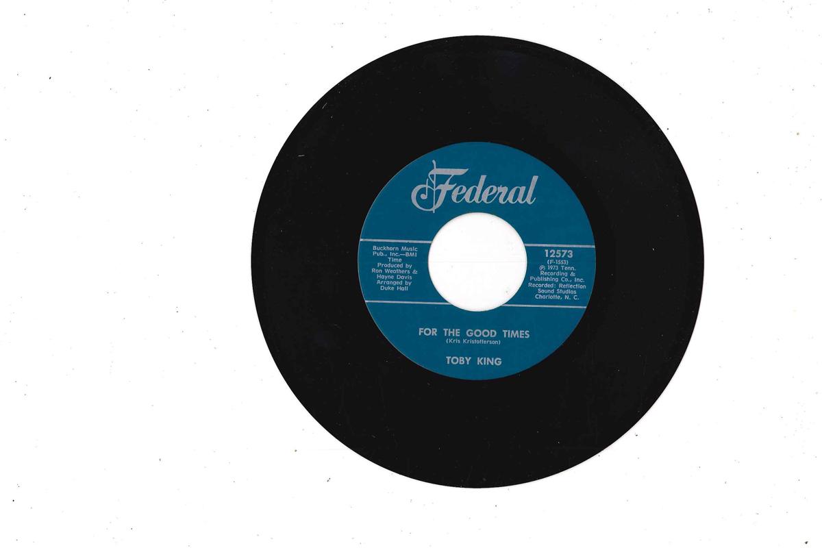 7-дюймовая пластинка TOBY KING - Mr. Tuff Stuff / For The Good Times 12573 FEDERAL 1973 США Соул/Фанк Б/У
7-дюймовая пластинка TOBY KING - Mr. Tuff Stuff / For The Good Times 12573 FEDERAL 1973 США Соул/Фанк Б/У