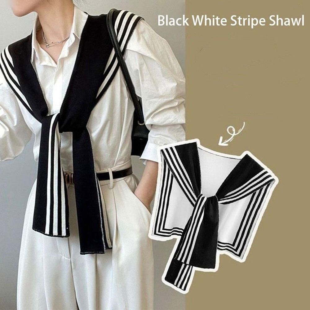 Spring and Autumn High-end Small Shawl Knitted Knitted Fake Collar Fashion Knitted Scarves
Spring and Autumn High-end Small Shawl Knitted Knitted Fake Collar Fashion Knitted Scarves