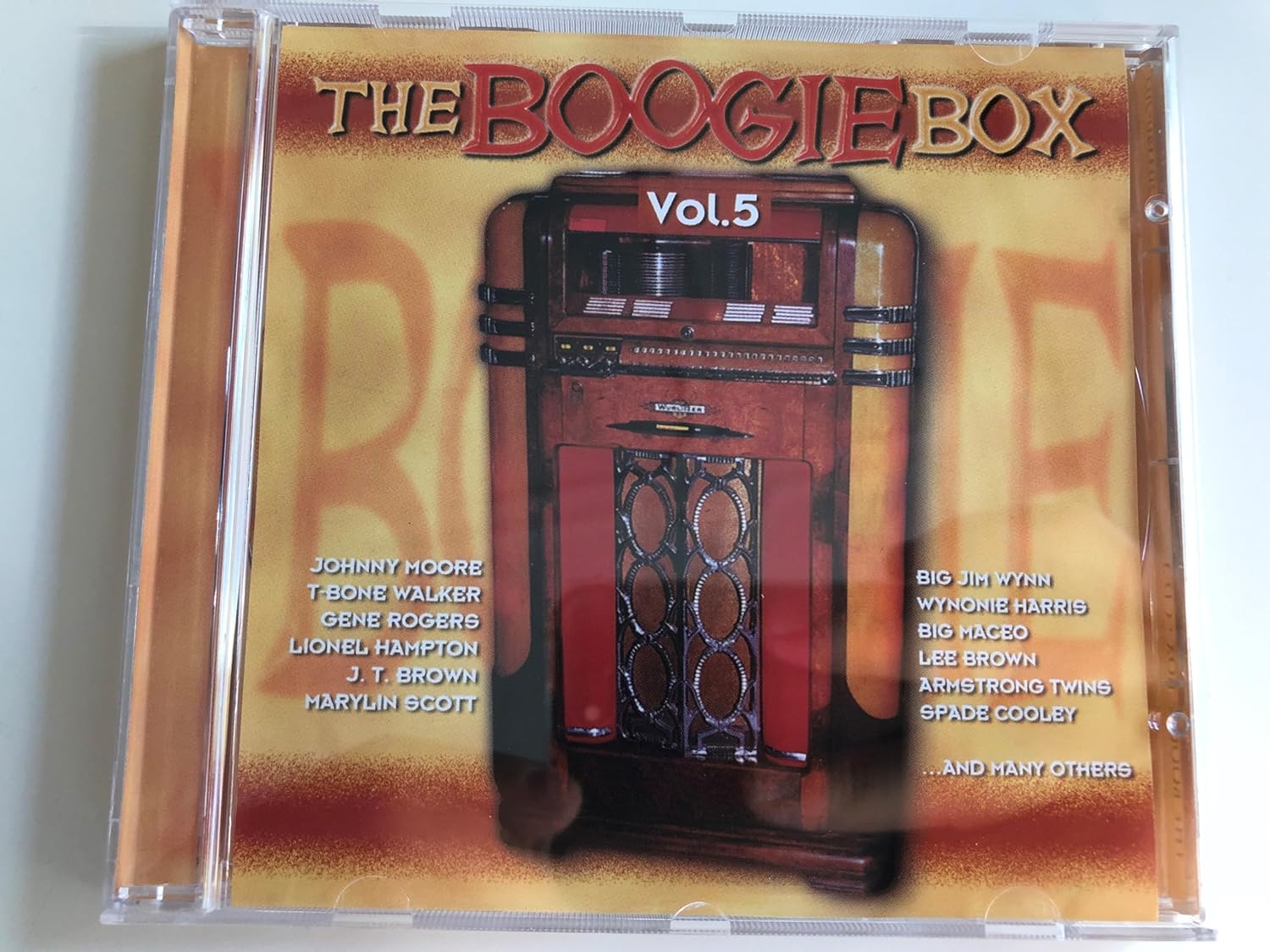 CD VARIOUS, GENE RODGERS, JOHNNY MOORE - The Boogie Box Vol. 5 205540202 Germany Soul/Funk Used
CD VARIOUS, GENE RODGERS, JOHNNY MOORE - The Boogie Box Vol. 5 205540202 Germany Soul/Funk Used